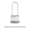 Master Lock 1-9/16 in. H X 11/16 in. W X 1-3/4 in. L Steel Dual Ball Bearing Locking Weather-Resista M1XKADLJCCSEN - alternate 3